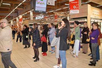 La actriz Carla Miranda, candidata de Alcampo Telde a Reina del Carnaval capitalino 2023/TA.